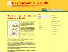 Tablet Screenshot of gandhi-clermont.com